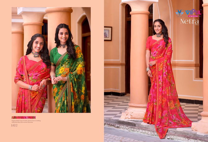 Netra Vol 2 Vipul Daily Wear Wholesale Printed Sarees Catalog